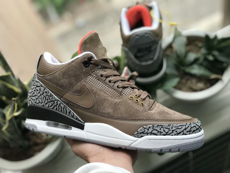 Authentic Air Jordan 3 JTH NRG Tinker“coffee”